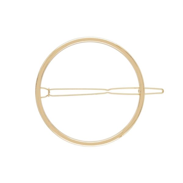 Hairclip Circle Gold Shine von Machete