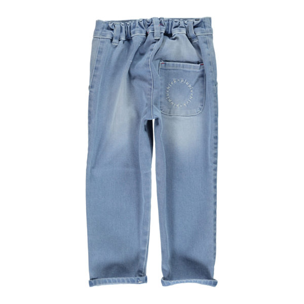 Jeans Kids Unisex Washed Blue von Piupiuchick