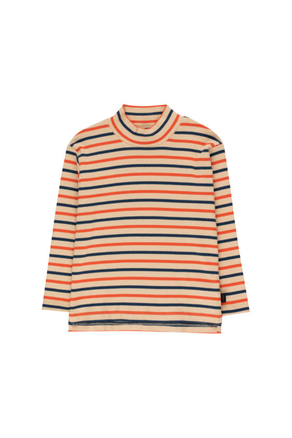 Shirt Kids Stripes Cappucino von Tinycottons