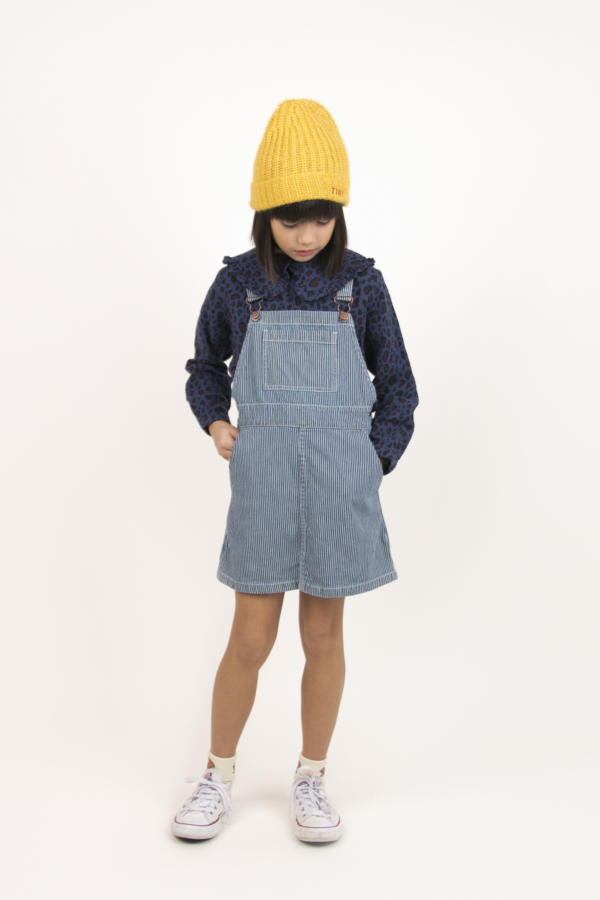 Kleid Kids Stripes Denim von Tinycottons