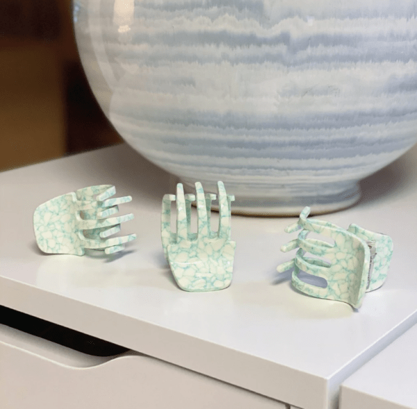 Haarklammer Mini Minted Porcelain von Machete