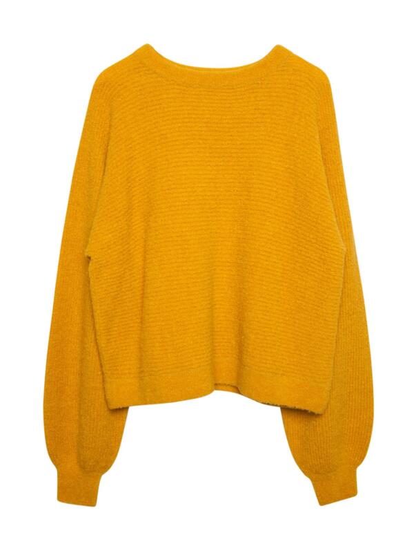 Pullover Basic Billy Inca Yellow von LN Knits