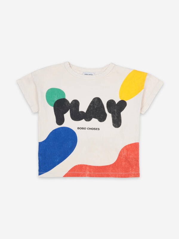 T-Shirt Kids Play Landscape Turtledove von Bobo Choses