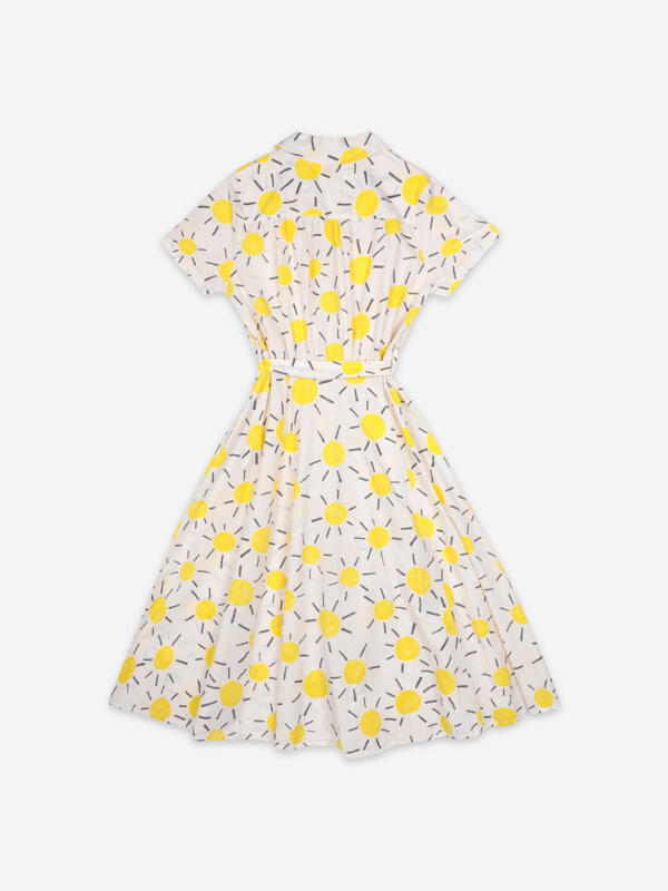Kleid Adult Sun V-Neck Buttoned Dress von Bobo Choses