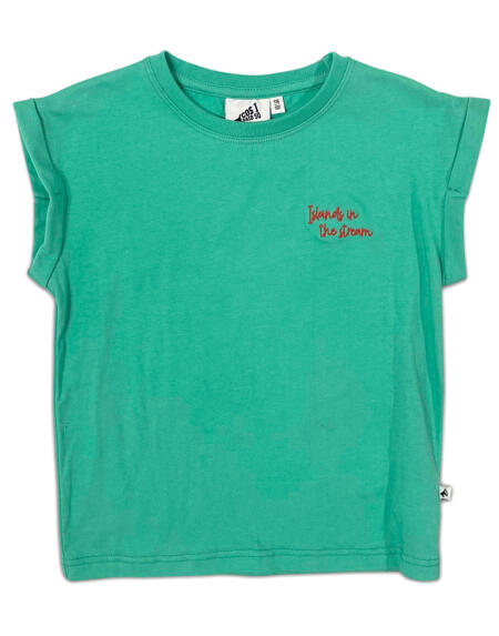 T-Shirt Island in the Sky Boxy Mint von Cos I said so