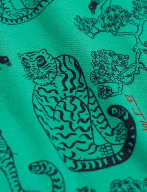 UV Top Kids Tigers Green von Mini Rodini