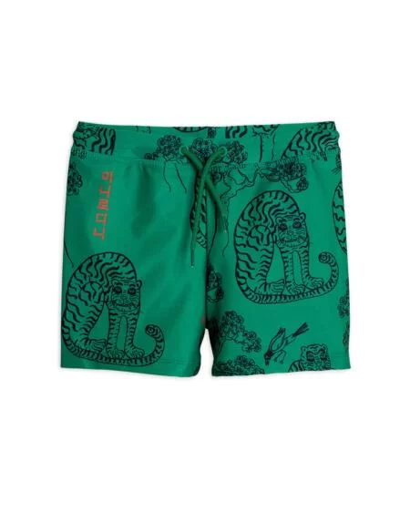 Swim Pants Tigers Grün von Mini Rodini