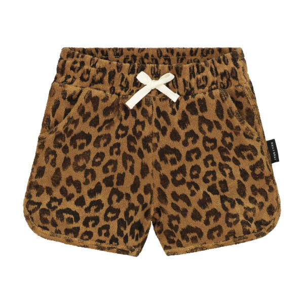 Shorts Kids Leopard Towel Sandstone von Daily Brat