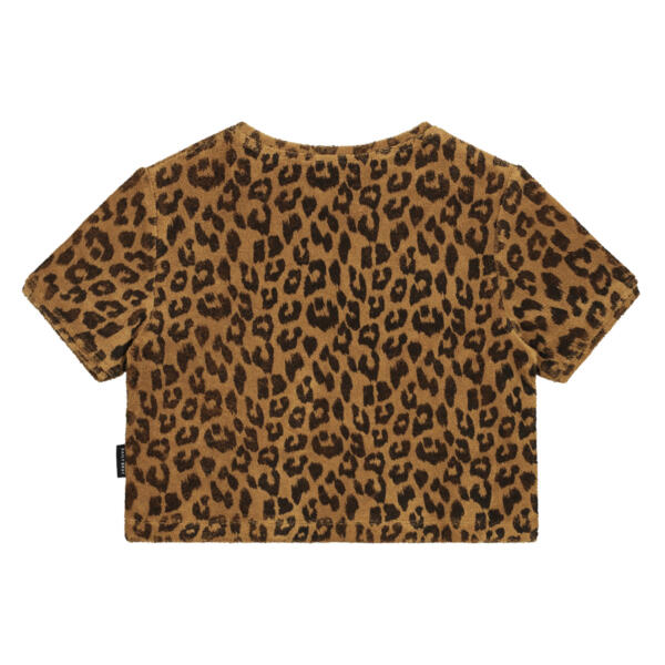 T-shirt Kids Leopard Towel Sandstone von Daily Brat