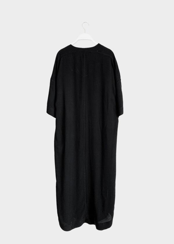 Caftan Dress Woman Black von Papu