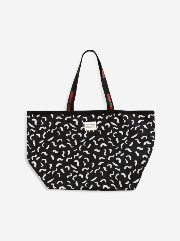 Shopping Bag Shapes Print von Bobo Choses