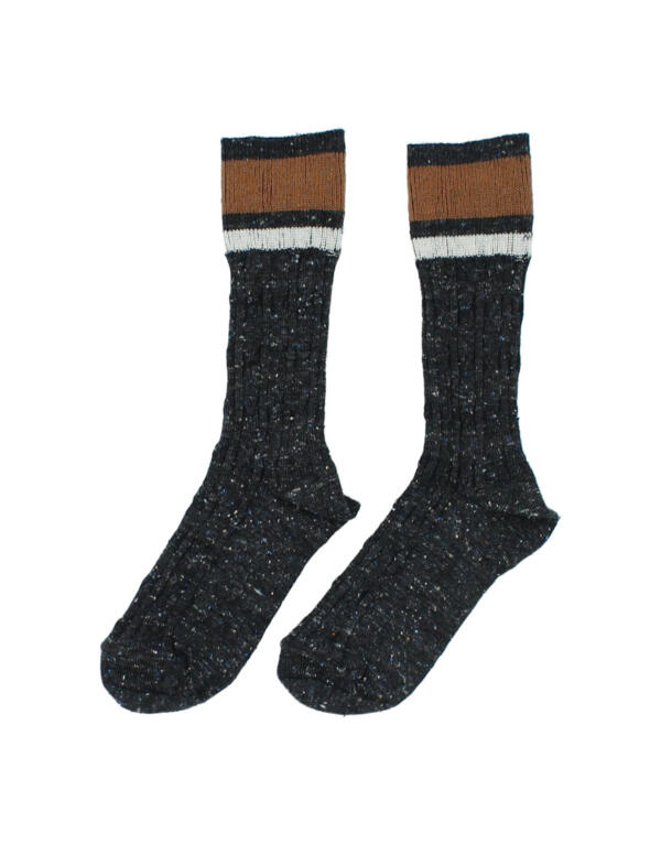 Socken Rib Dark Grey von Buho