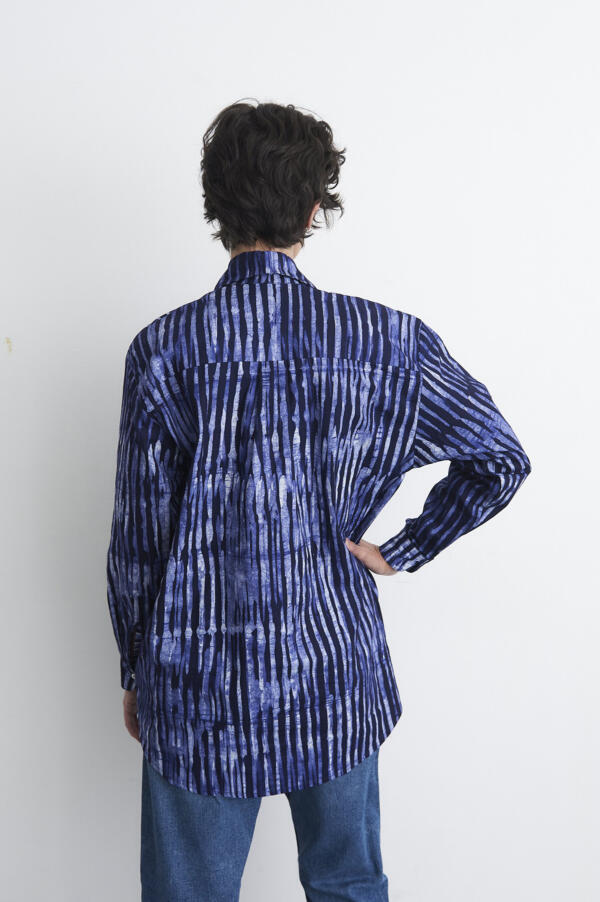 Bula Shirt in Scratch That von Osei Duro