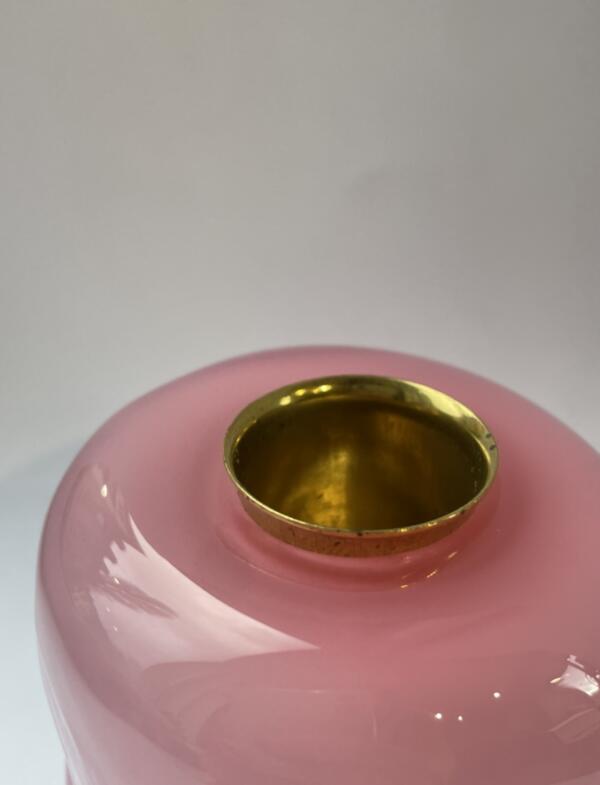 Tidal Kerzenhalter klein Opal Pink von Glass Blow