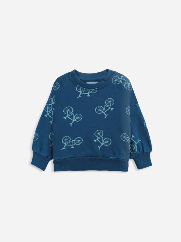 Pullover Baby Bicycle all over von Bobo Choses