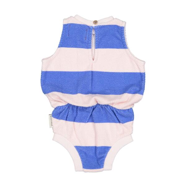 Playsuit Baby Blue and light pink Stripes von Piupiuchick