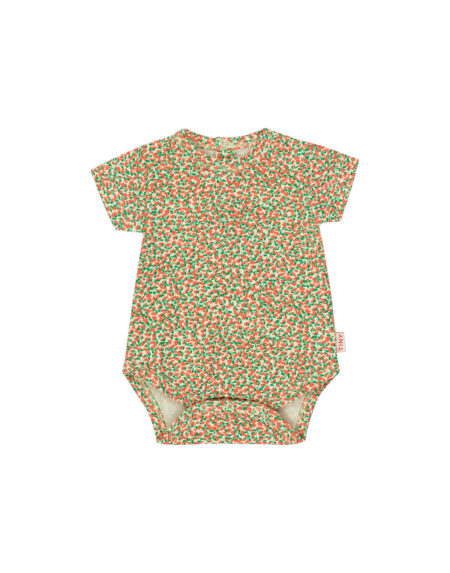 Body Baby Meadow Yellow Red von Tinycottons