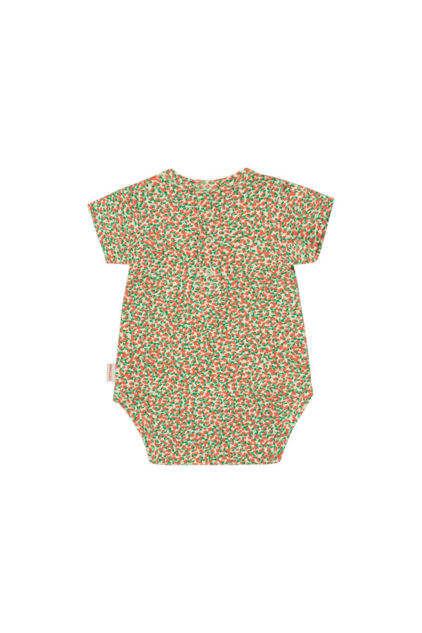 Body Baby Meadow Yellow Red von Tinycottons