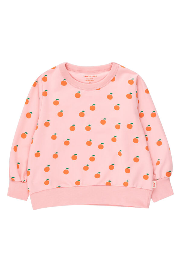 Pulli Oranges blush pink/summer red von Tinycottons