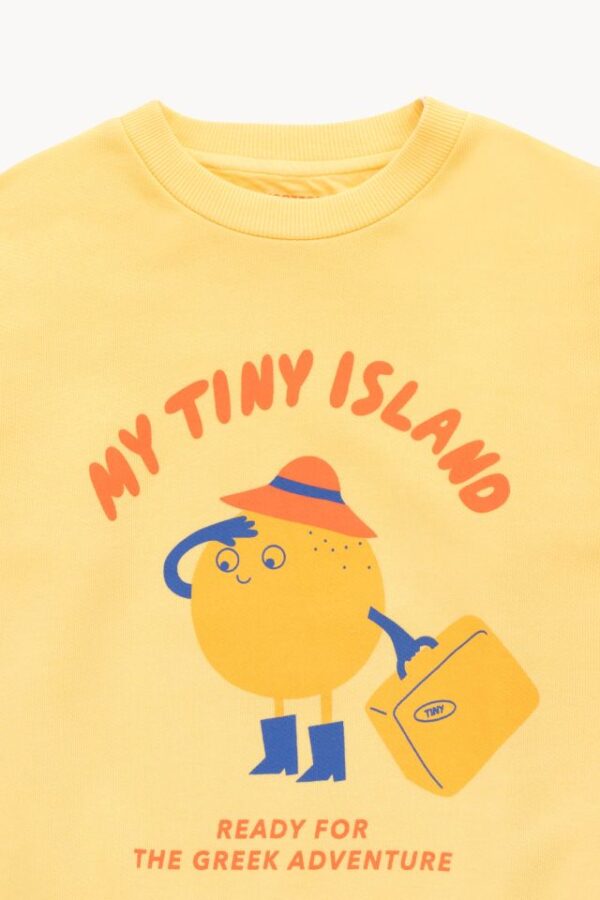 Pulli Kids My Tiny Island canary/yellow von Tinycottons