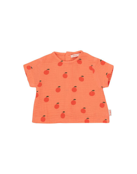 Shirt Baby Oranges Red von Tinycottons