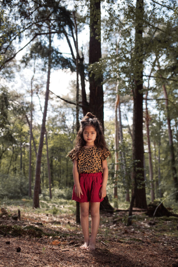 Shorts Kids Mary Persian Red von Daily Brat