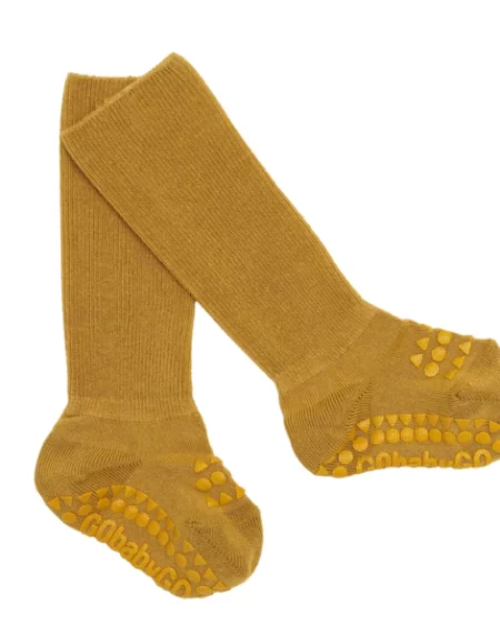 Anti Rutsch Socken Mustard Bamboo von Go Baby Go