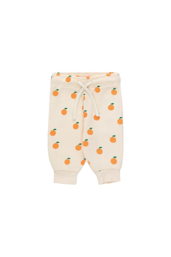 Sweathose Baby Oranges light cream/orange von Tinycottons