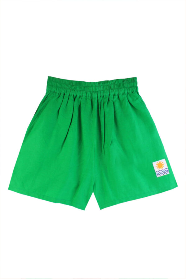 Shorts Linen Green von L.F. MARKEY