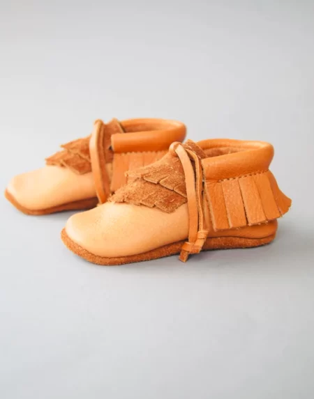 Moccasin Apache Leather