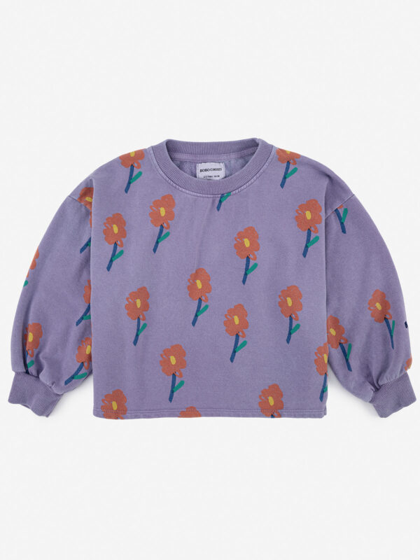 Pullover Kids Flowers All Over von Bobo Choses