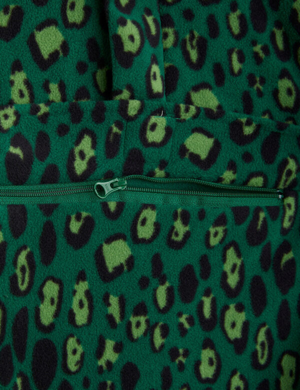 Zip Pullover Kids Leopard Fleece von Mini Rodini