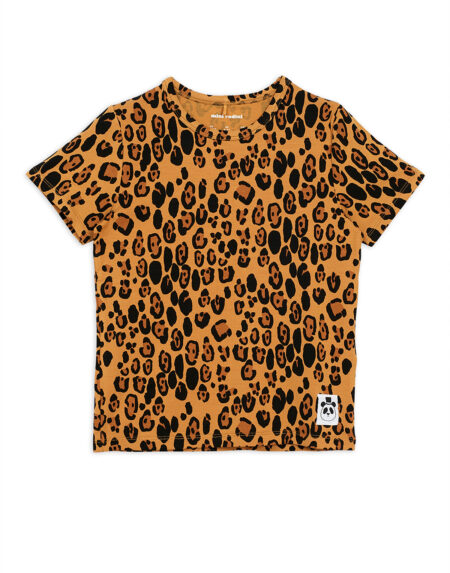 T-Shirt Kids Basic Leopard von Mini Rodini