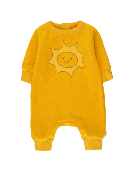 One-Piece Baby Tiny Sun Deep Yellow von Tinycottons