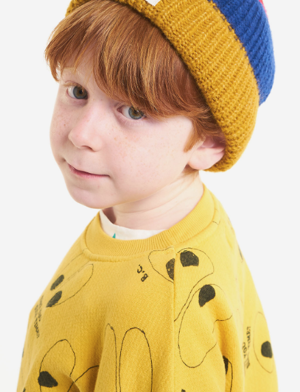Beanie Kids Stripes Color von Bobo Choses