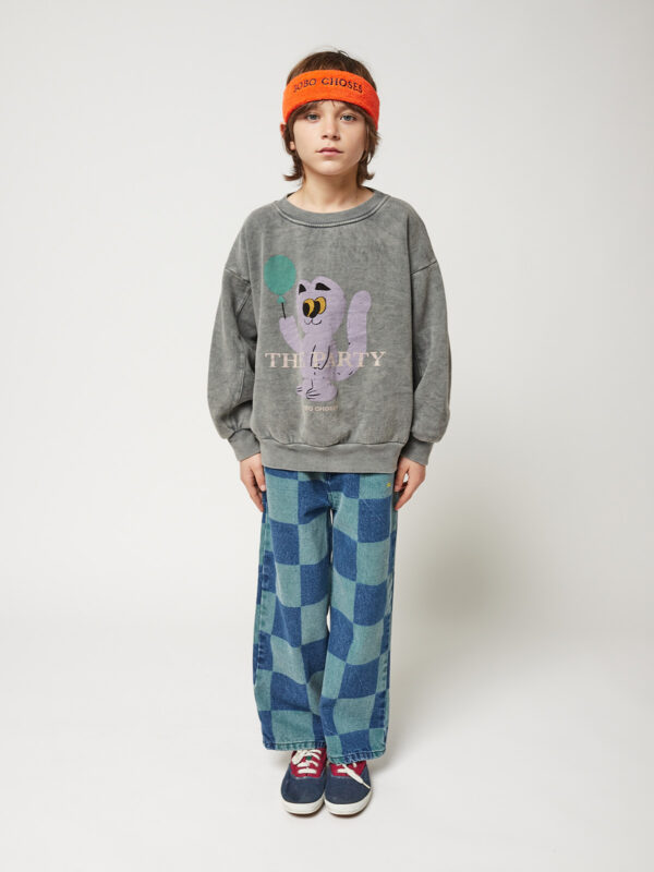 Pullover Kids Party Cat von Bobo Choses