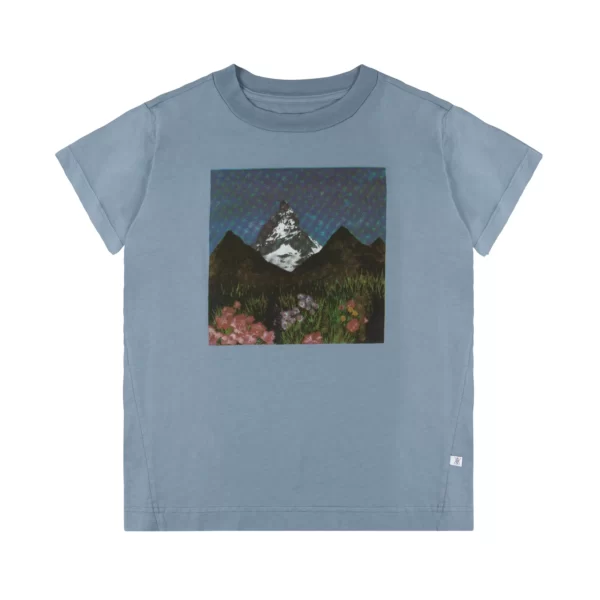 T-Shirt Kids Night Fog Blue von Repose AMS