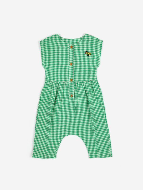 Overall Baby Vichy Grün von Bobo Choses