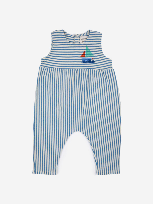Overall Baby Blue Stripes von Bobo Choses