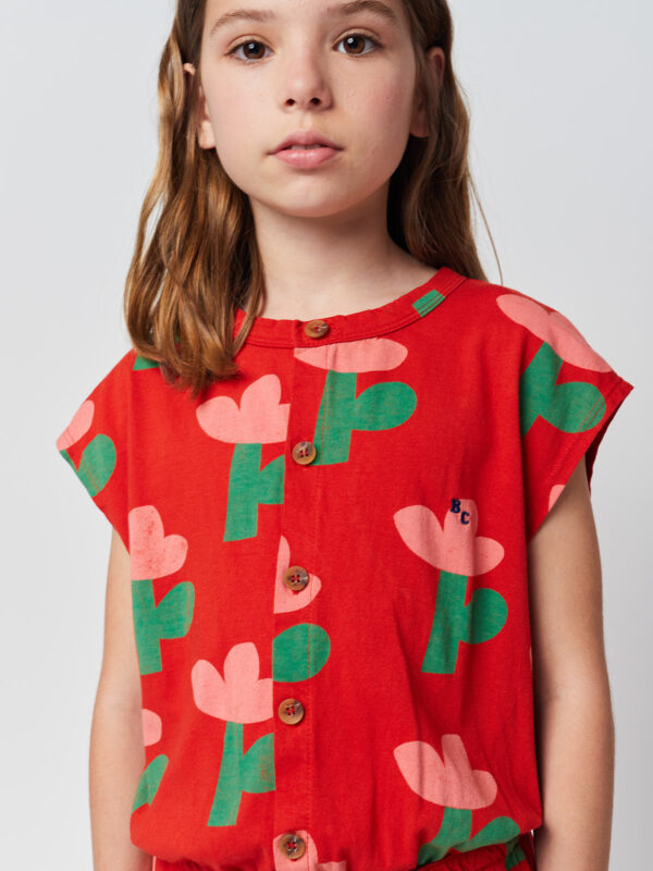 Overall Kids Sea Flower All Over von Bobo Choses