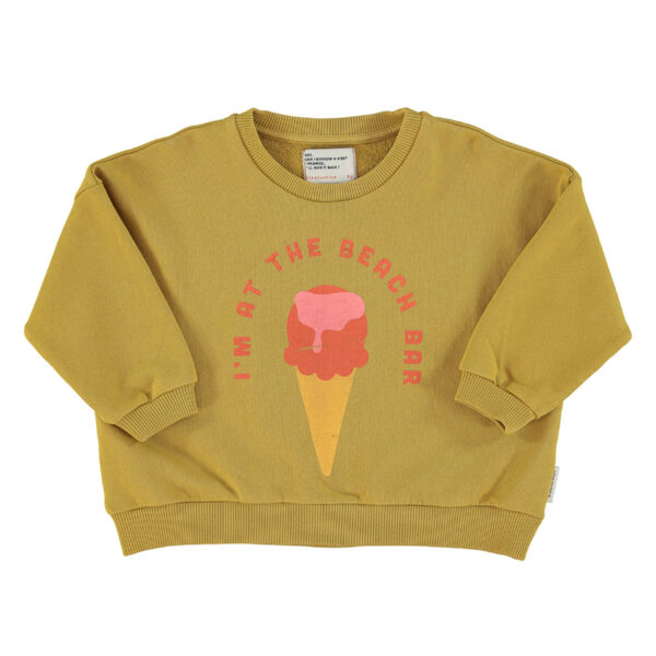 Sweatshirt Kids Khaki with Icecream von Piupiuchick