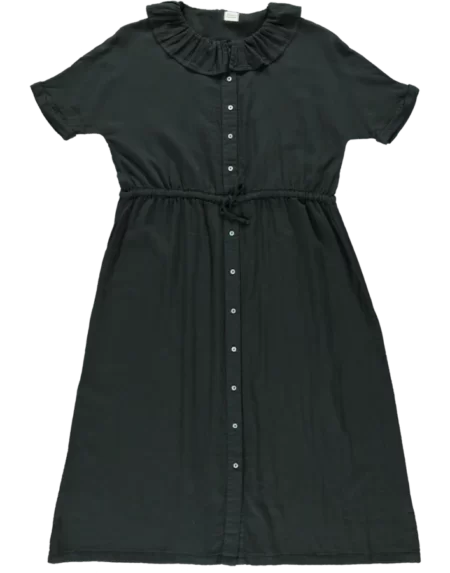 Kleid Camarine Pirate Black von Poudre Organic