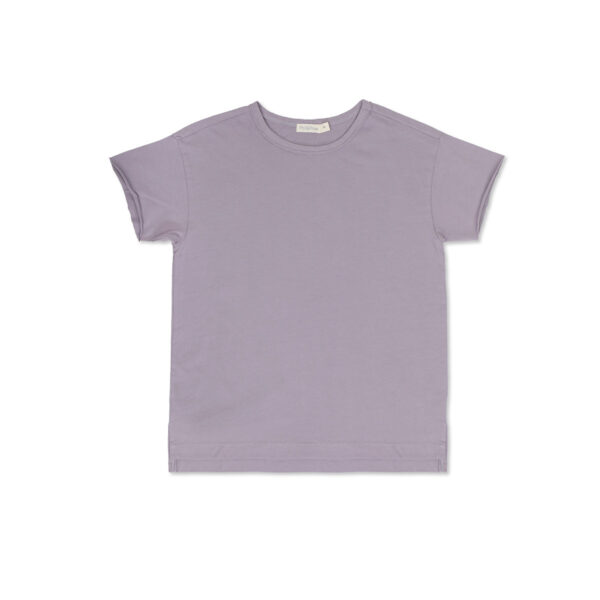 T-Shirt Kids Oversized  Lilac Grey von Phil & Phae