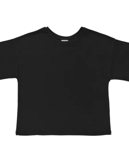 T-Shirt Avocat Pirate Black von Poudre Organic