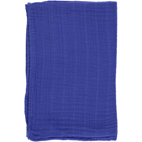 Tuch Pavot Dazzling Blue von Poudre Organic
