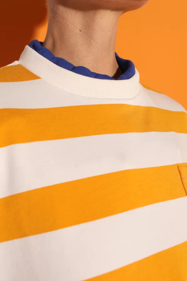 T-Shirt Winston Tee Yellow Stripe von L.F. MARKEY