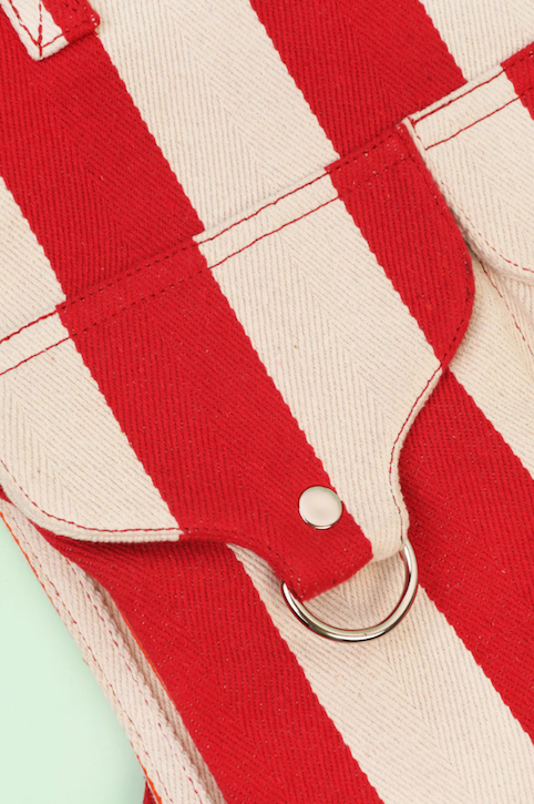 Shopper Bag Red Stripe von L.F. MARKEY