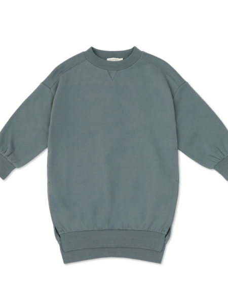 Kleid Kids Chunky Sweater Washed Emerald von Phil & Phae
