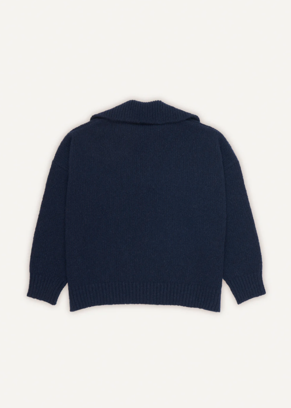 Pullover Polo Space Blue von The New Society