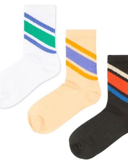 Socken Kids 3er Pack Sporty Stripes von Repose AMS